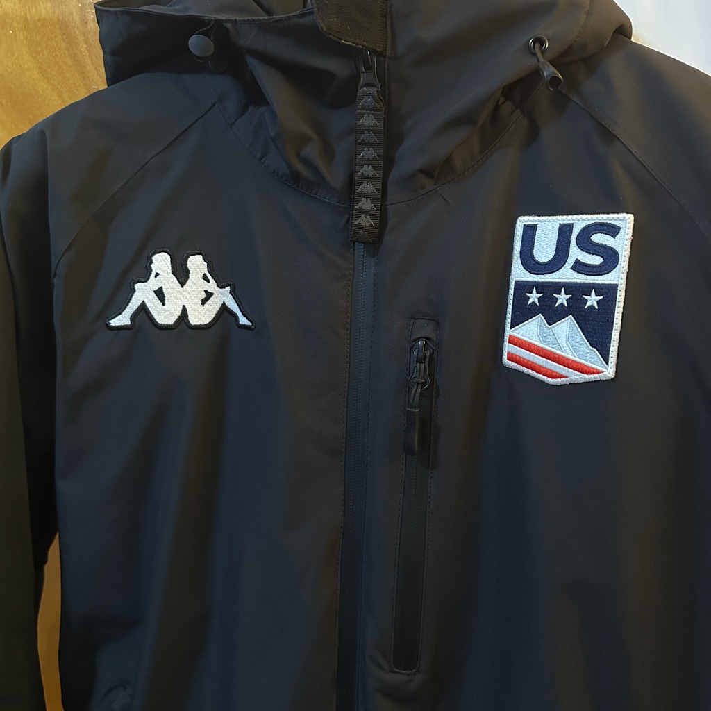 Kappa Black Us Team Jacket
